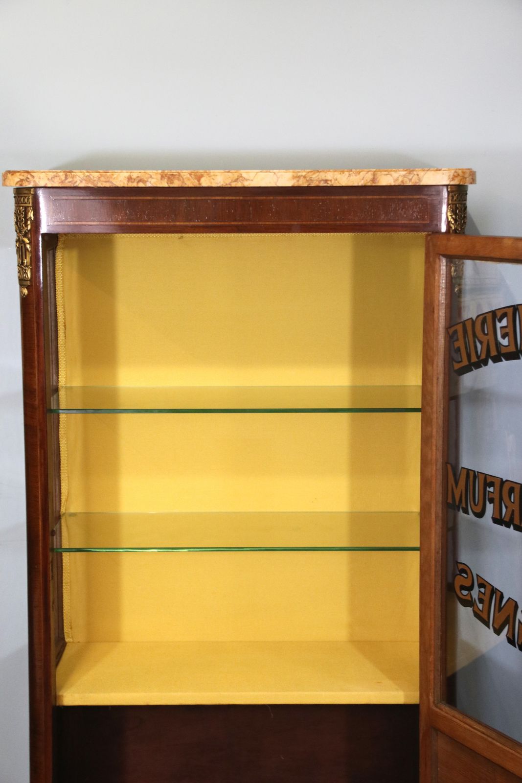 A Lovely French 20th Century Display Cabinet Or Vitrine In The Louis XV Style. photo 1895.0