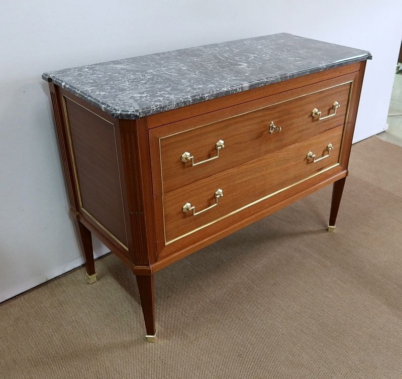 Mahogany Commode Louis XVI Style, 2nd Part Of The 19th Century photo furniture