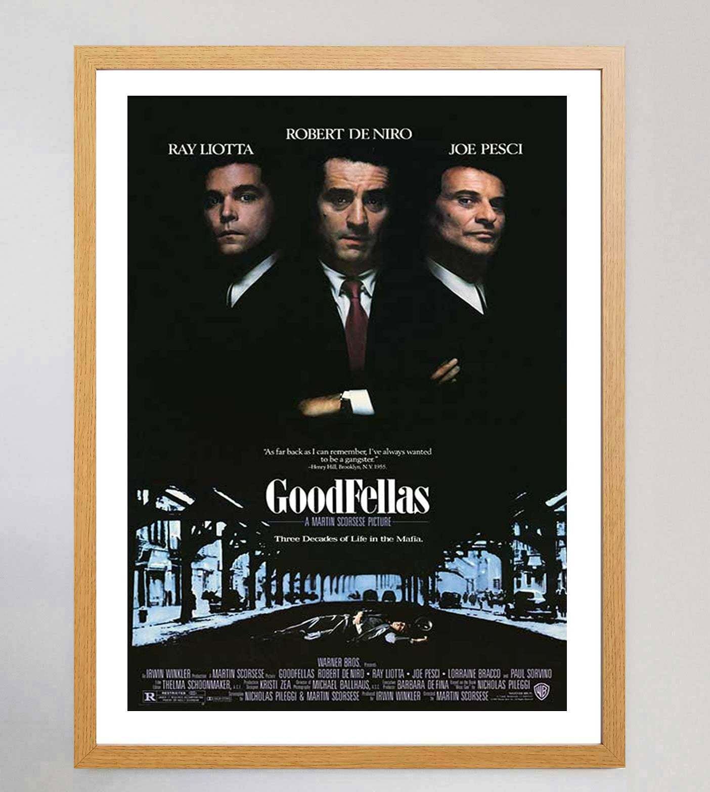 Goodfellas Original Vintage Poster photo Art