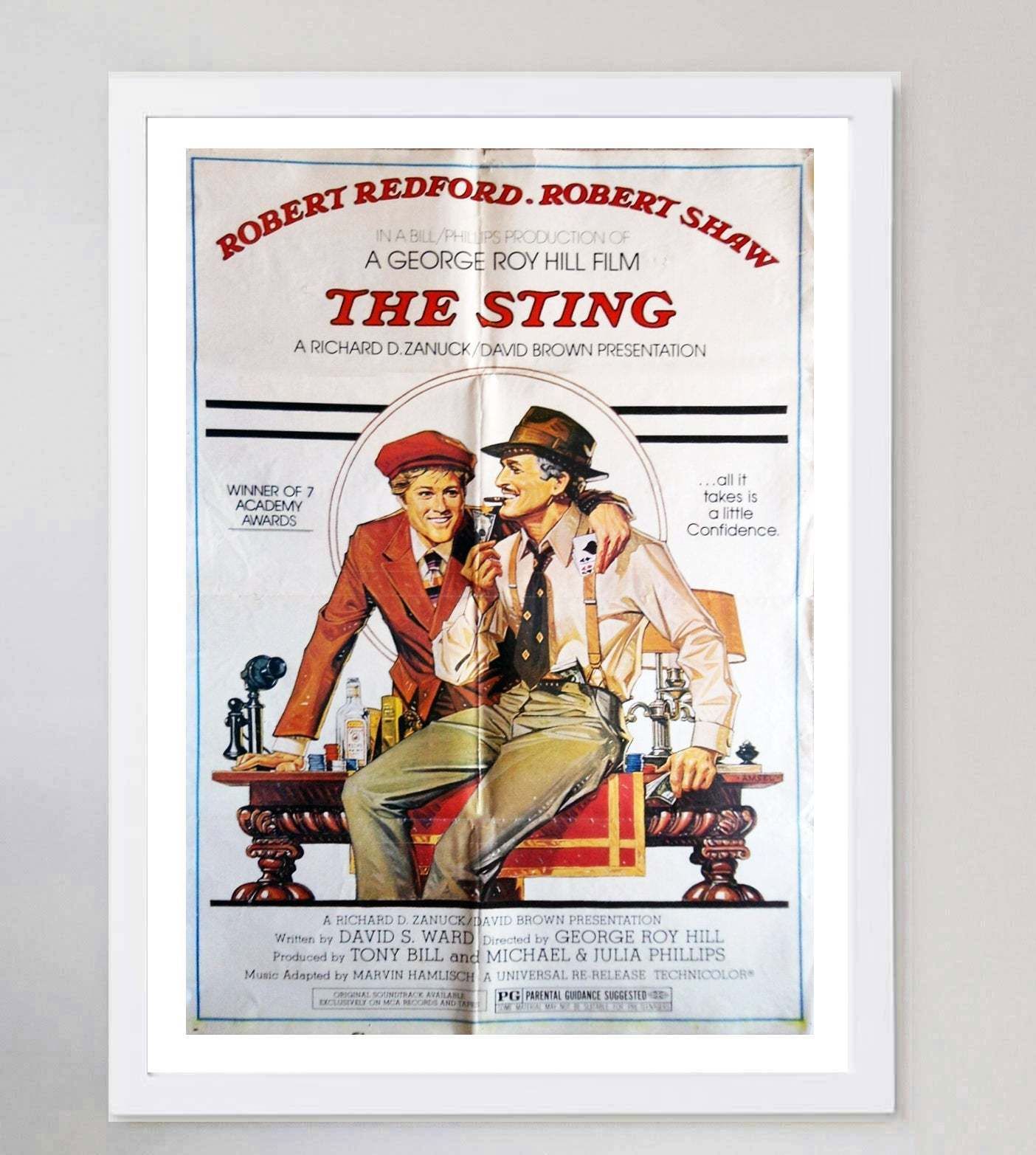 The Sting Original Vintage Poster photo for sale
