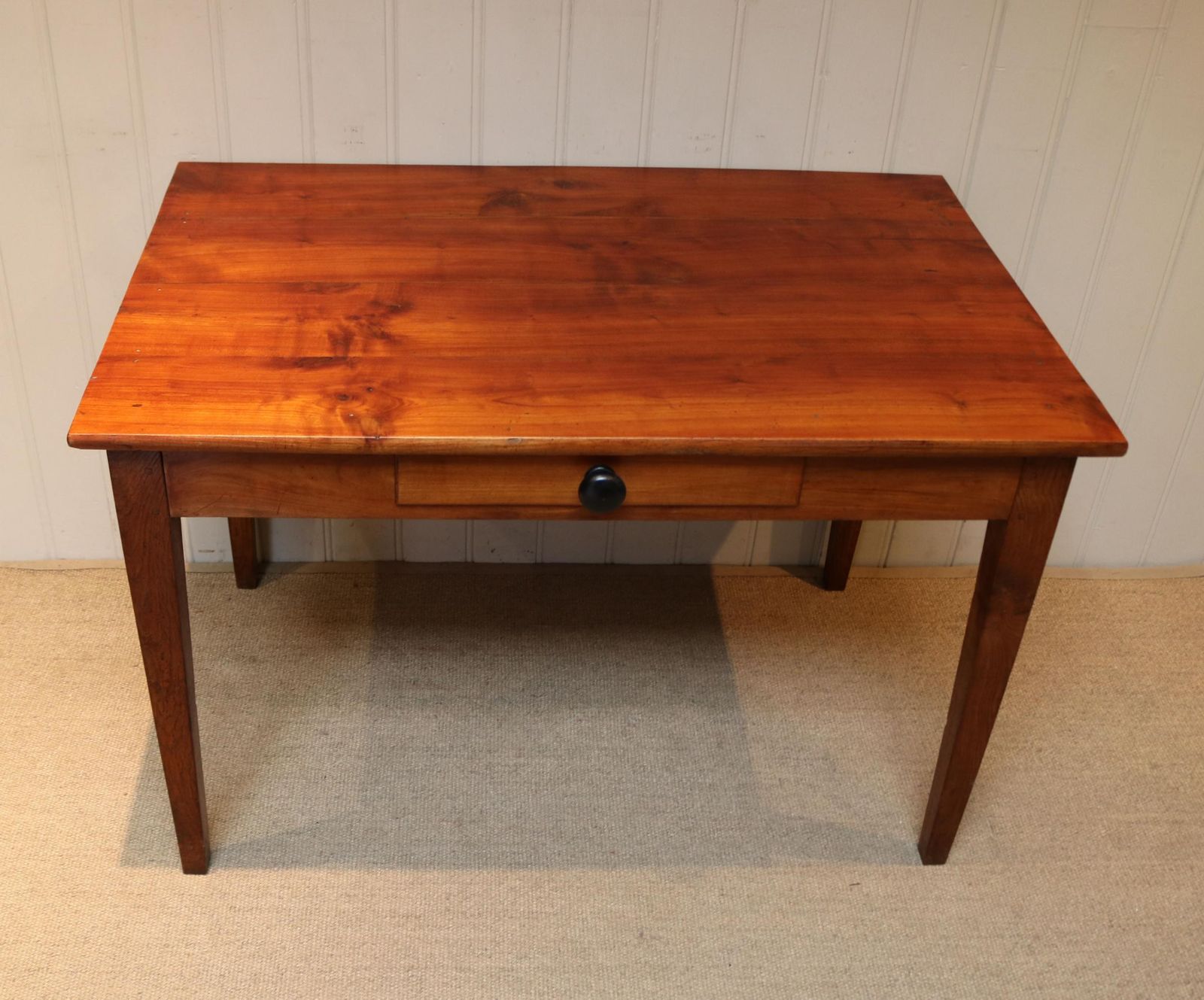 Small Proportioned French Provincial Cherry Wood Table photo for sale