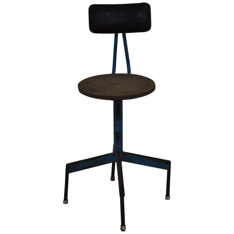 Iron Industrial Chair/Workshop Chair