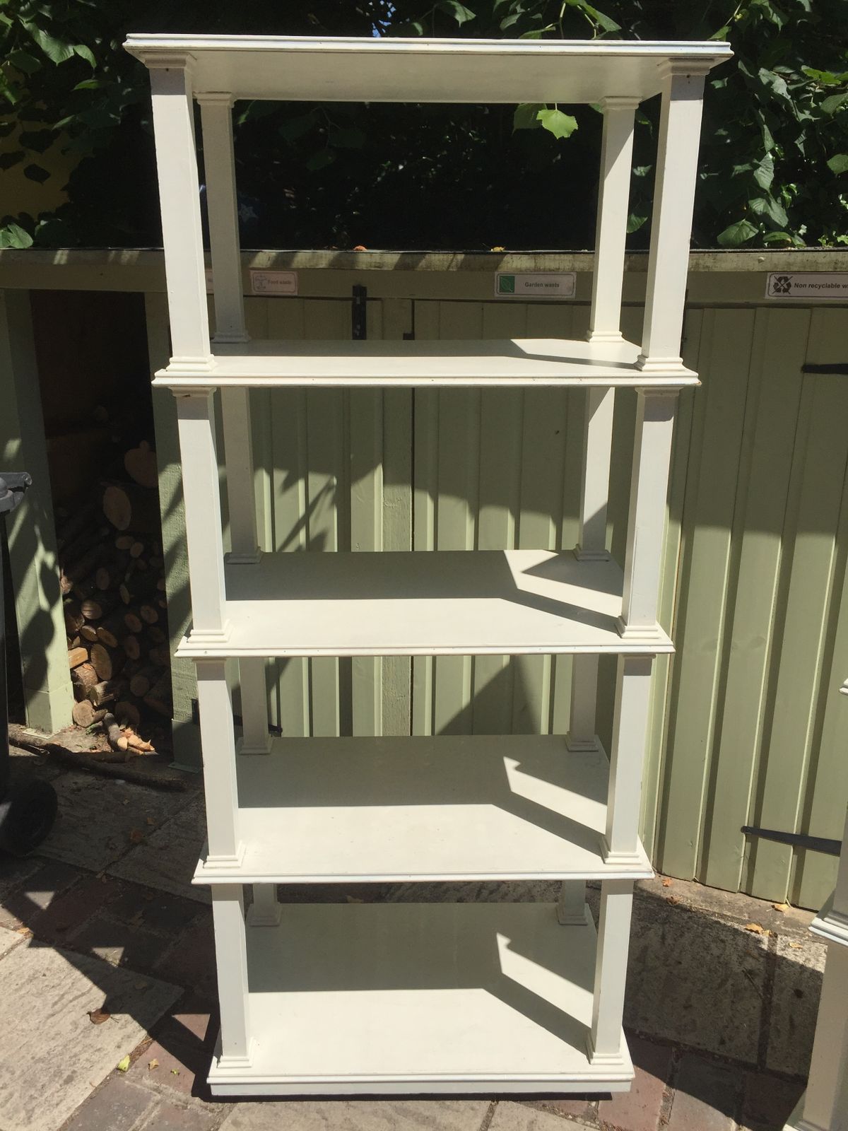 Painted Bookshelves / Display Shelves