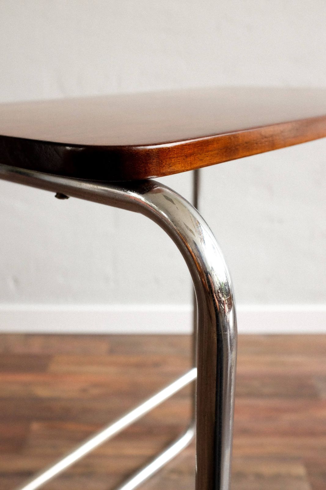 Bauhaus Style Side Table Made By Kovona Czechoslovakia, photo 465.0