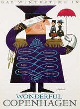 Wonderful Copenhagen Original Vintage Poster