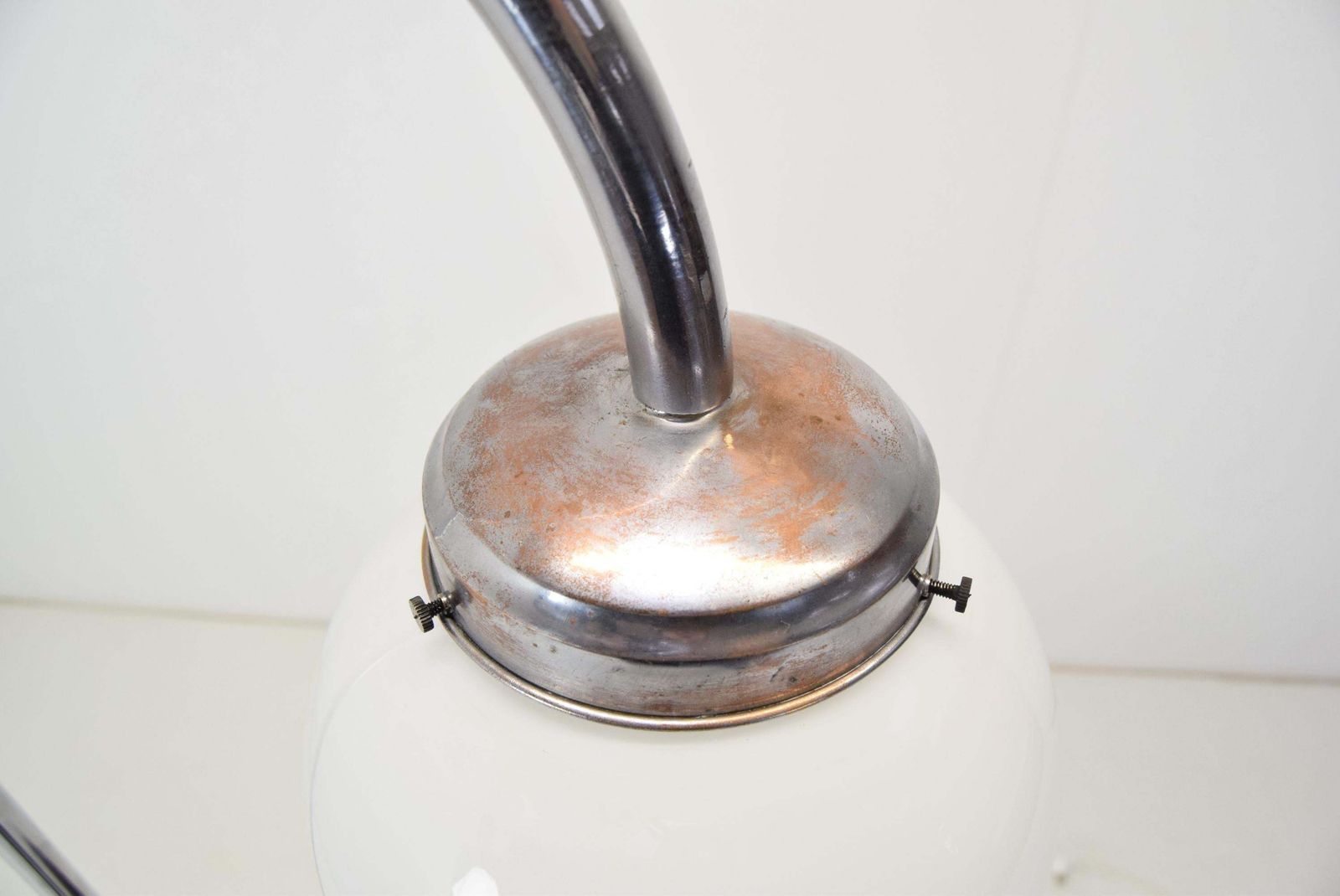 photo vinterior Art Deco Floor Lamp,Designed By Jindrich Halabala,1930's.