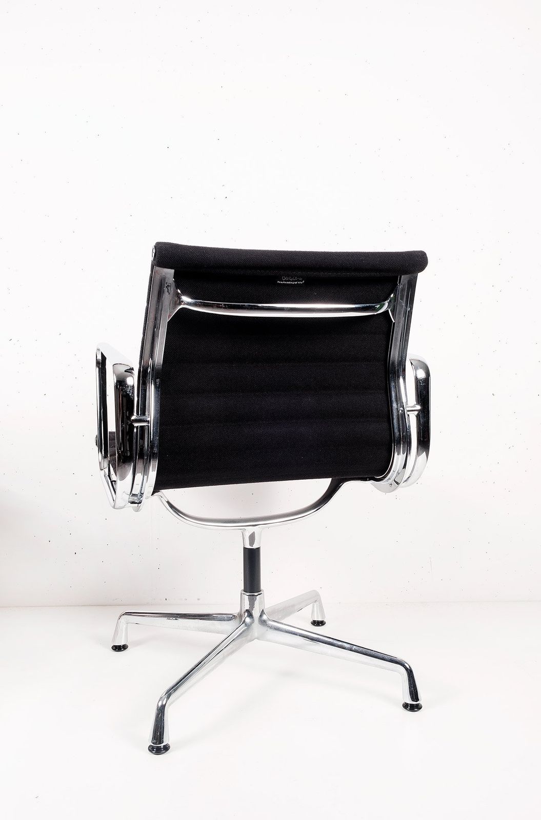 Pair Of Aluminium Chairs Ea108 By Eames For Vitra photo Furniture