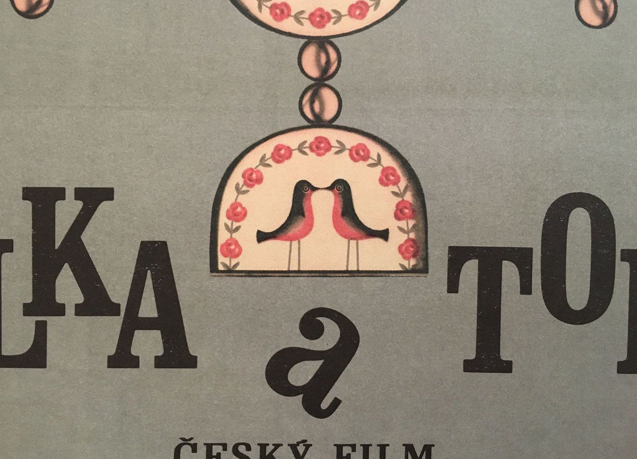 Movie Poster, Homolka And Pocketbook, Milan Udržal, 1972 photo for sale