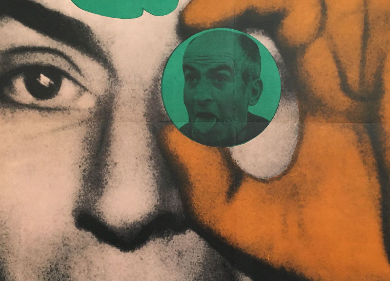 Movie Poster, The Band / Louis De Funès, Karel Vaca, 1972 photo furniture