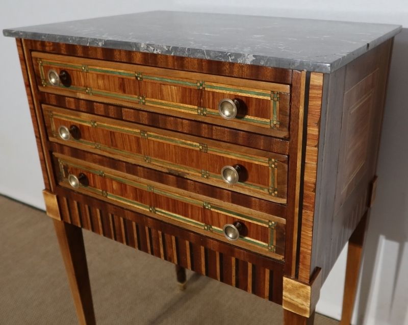 Small Coffee Table In Precious Wood, Louis XVI – Early 19th Century photo vinterior