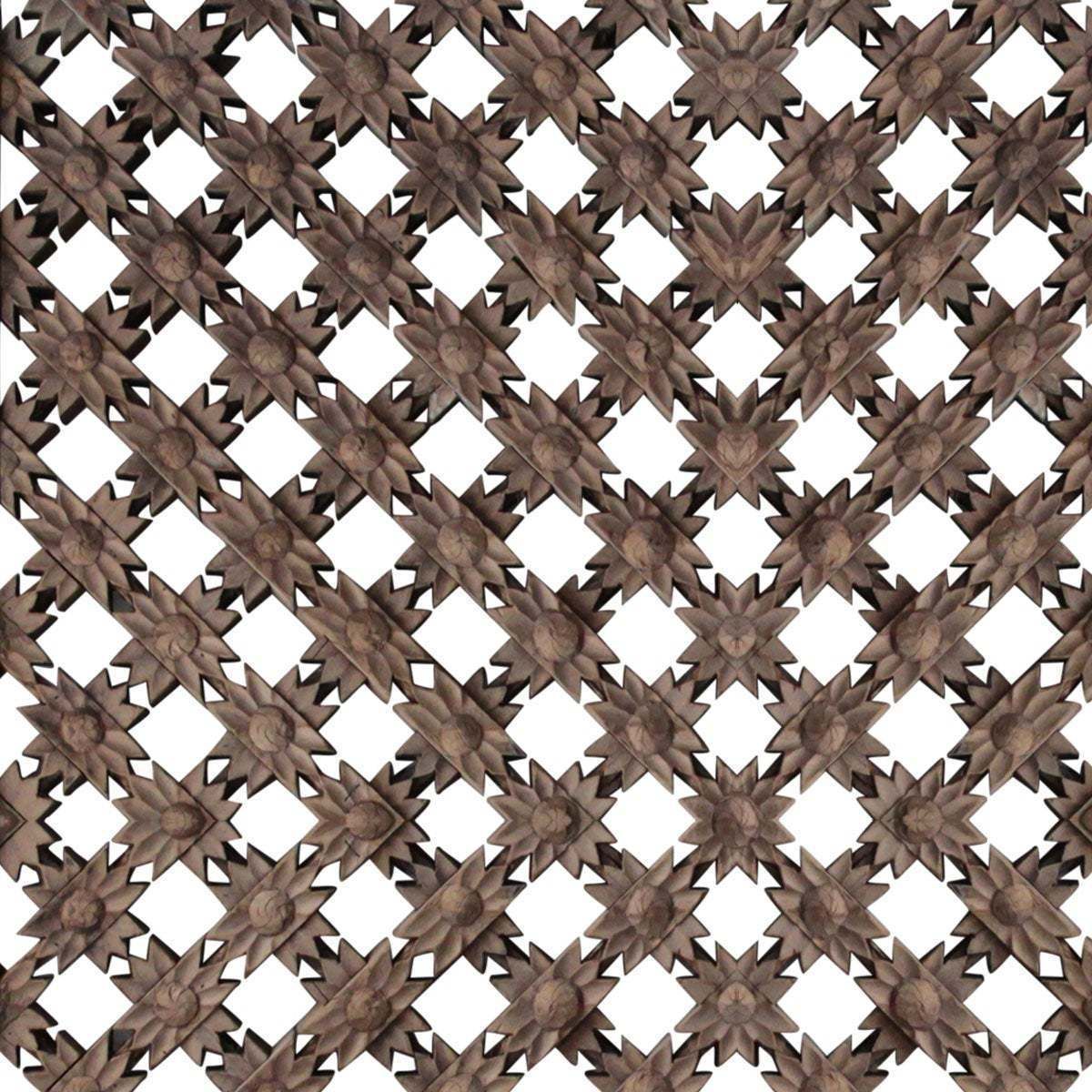 Carved Lattice Wooden Wall Panel photo for sale