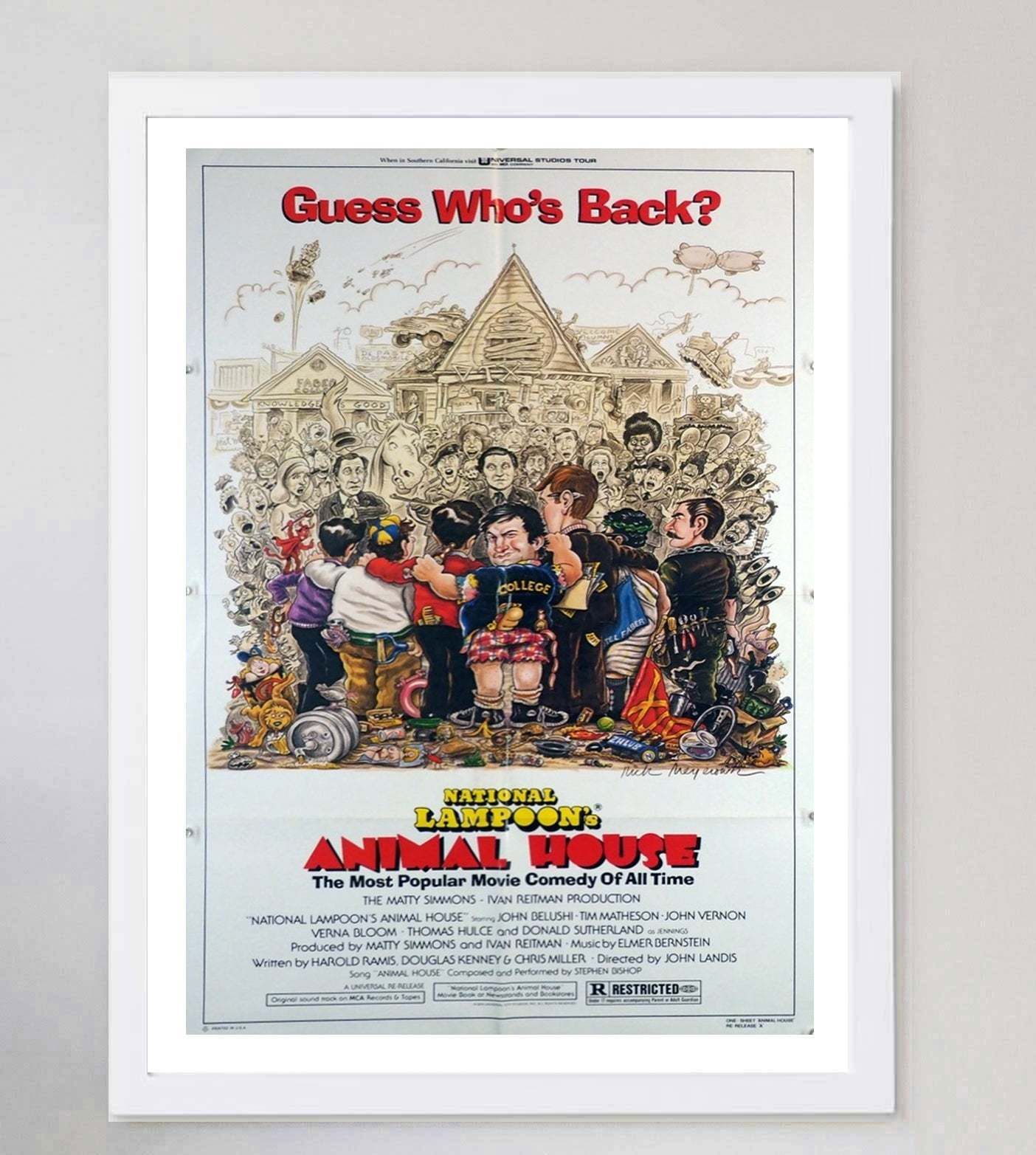 Animal House Original Vintage Poster photo for sale