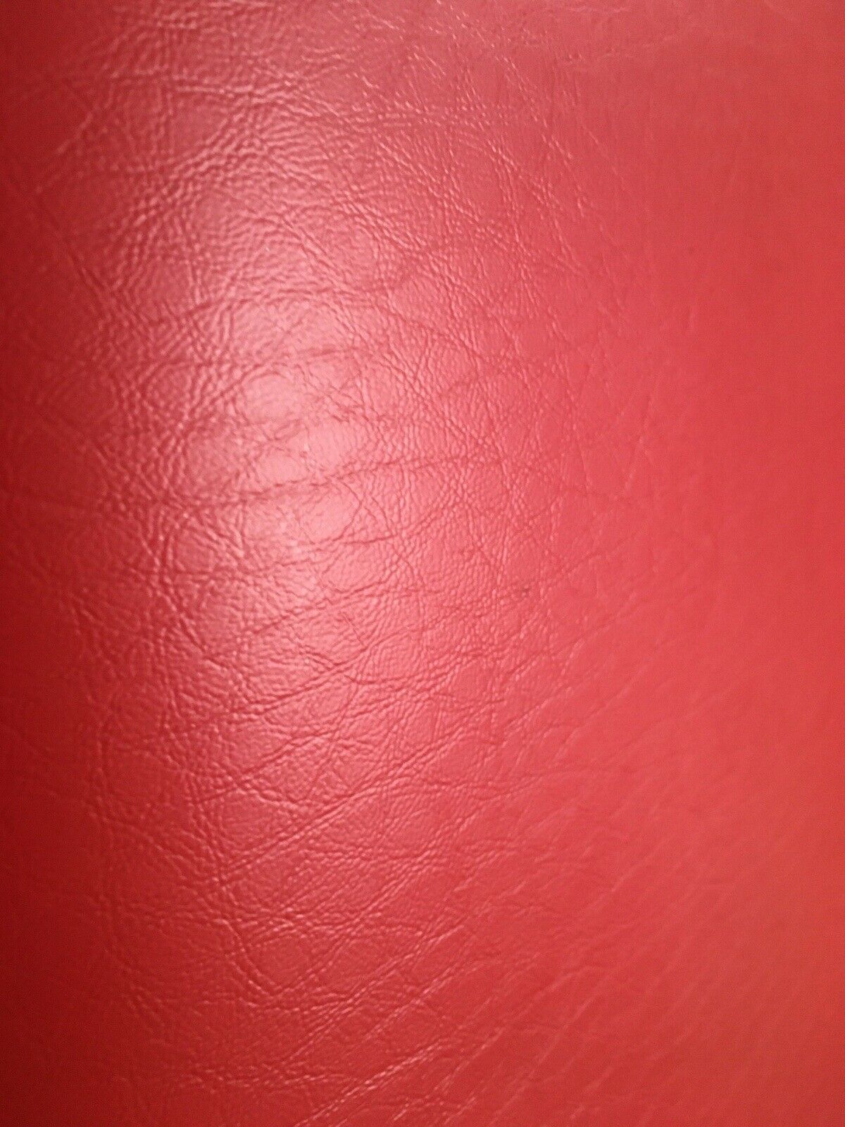 photo furniture Stylish Mid Century 1960's Automatic Restaleg Red Vinyl Foot Stool Pouffe 70's