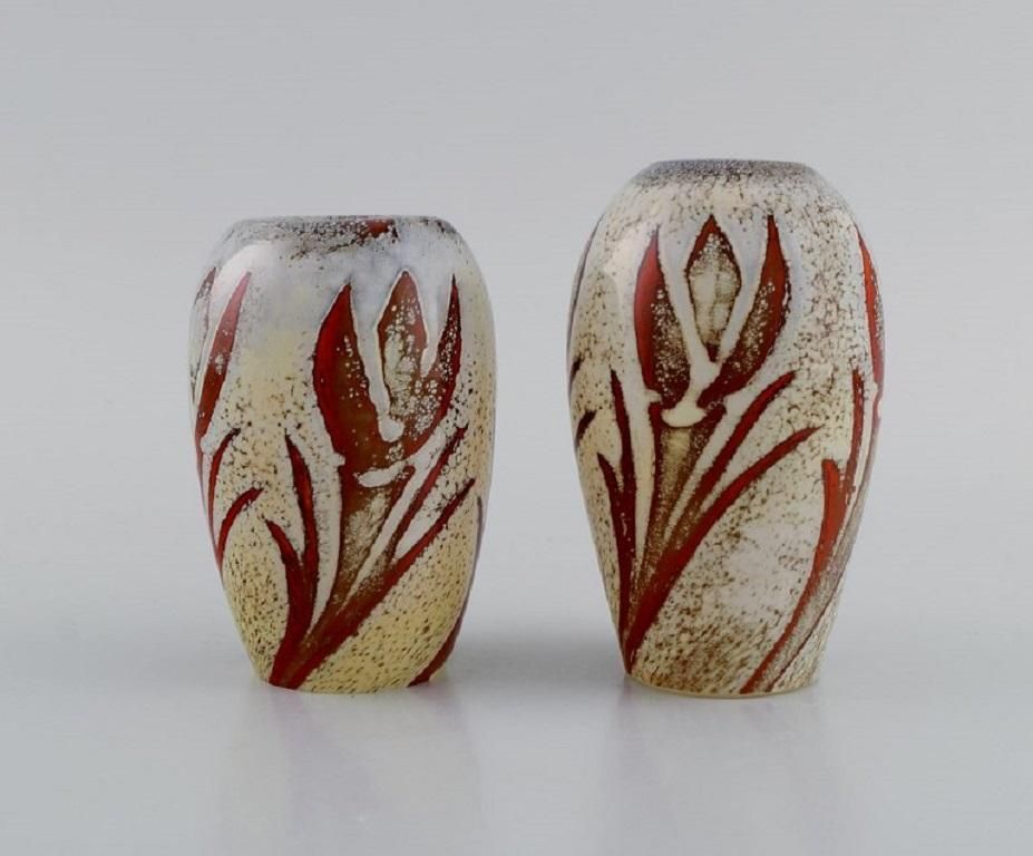 Olle Brozén For Kosta Boda, "Floating Flowers" Figure And Two Candleholders photo for sale