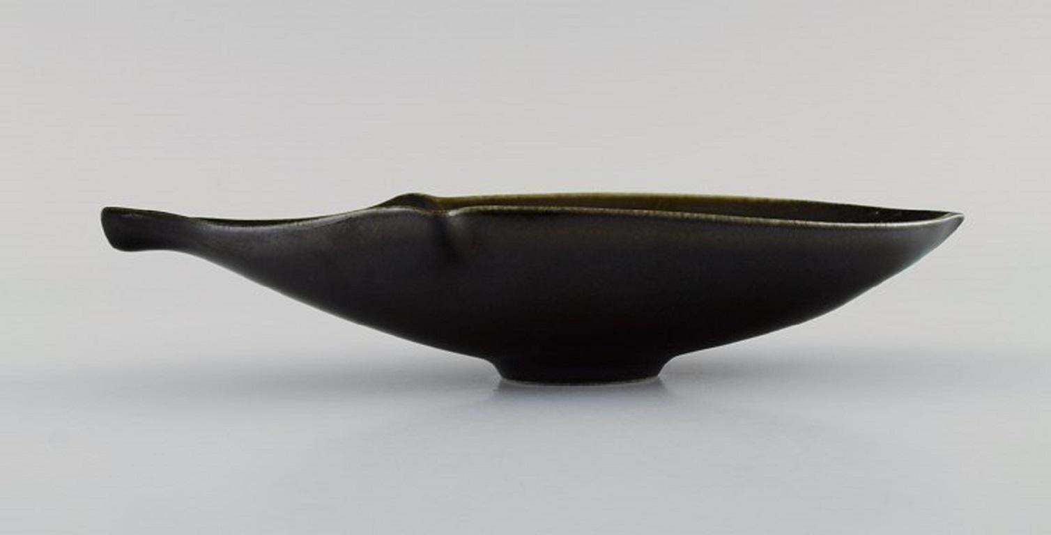 Lova, Gustavsberg, Gabi Citron Tengborg, Bowl In Glazed Ceramics, 1960s photo furniture