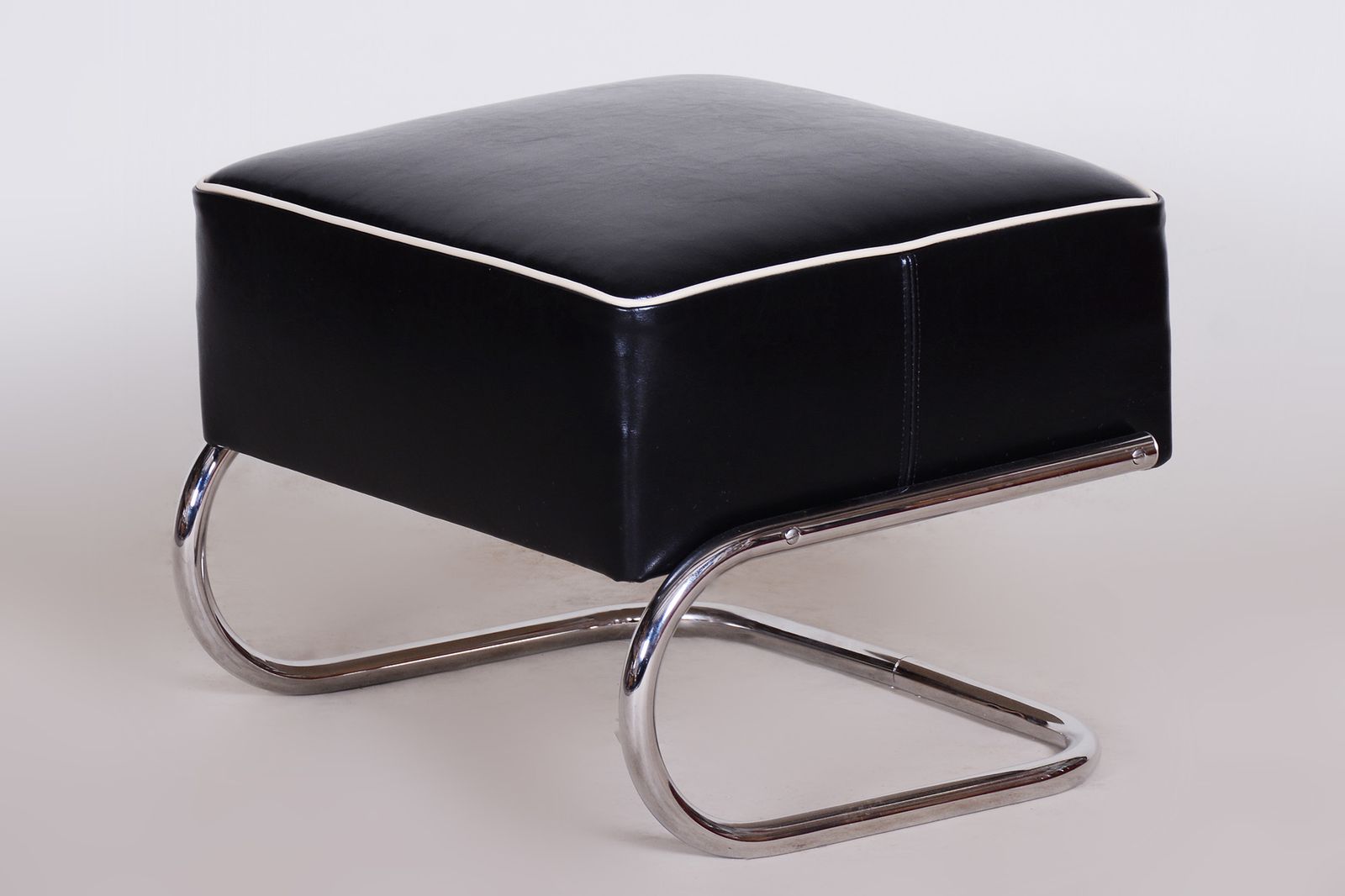 Furniture Black Mucke Melder Armchair Set   1930s Czechia photo
