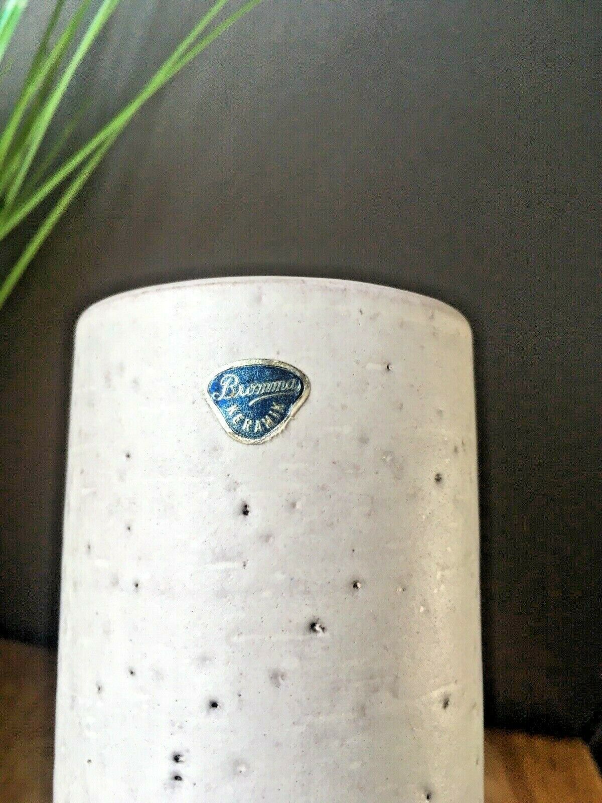 Mid Century 60's Swedish Bromma Keramik 513 Abstract Art Pottery Vase Scandi 70s photo buy