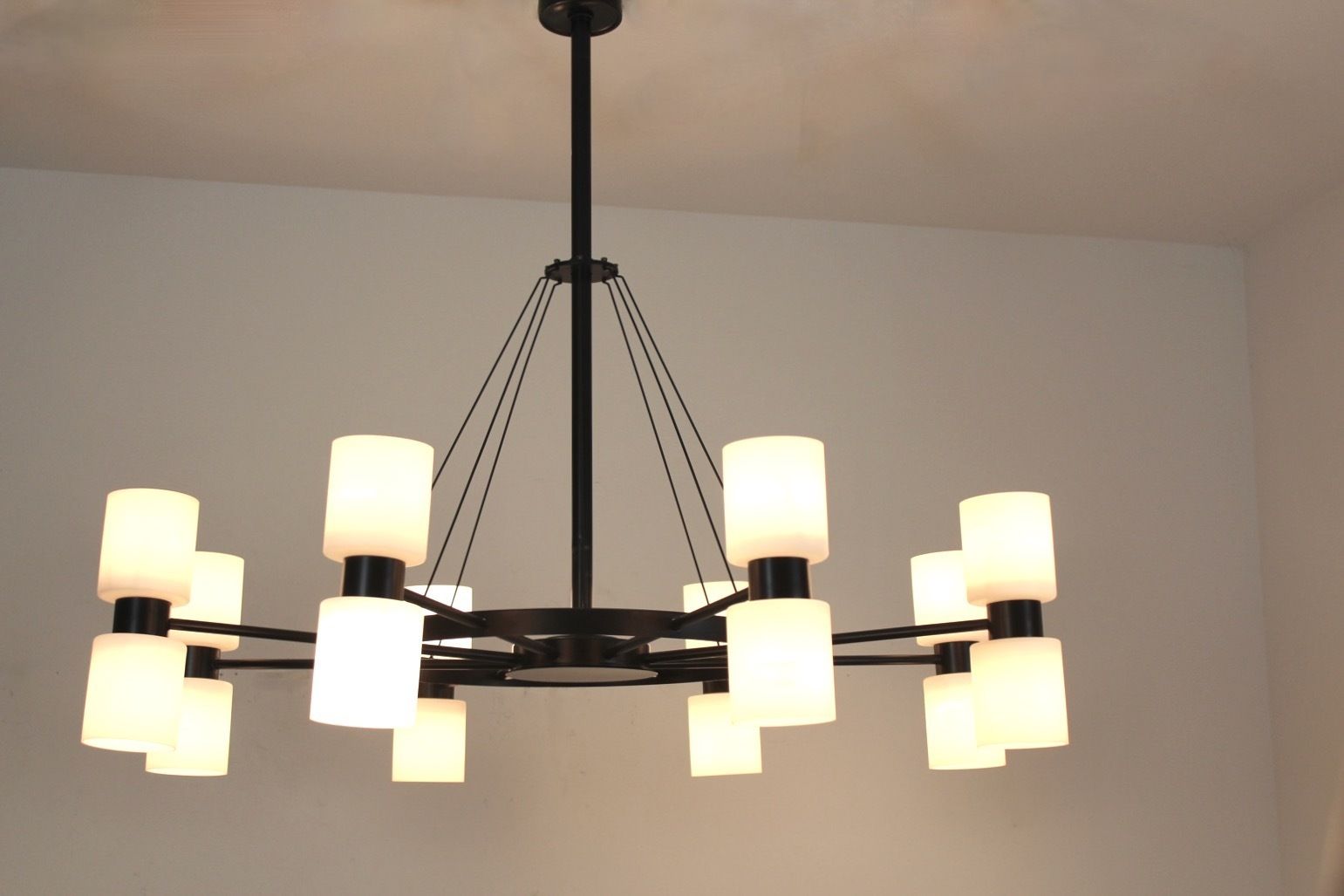 Sixteen Light Chandelier 'Zonnewende' By J.W. Bosman For Raak Amsterdam, 1965 photo furniture