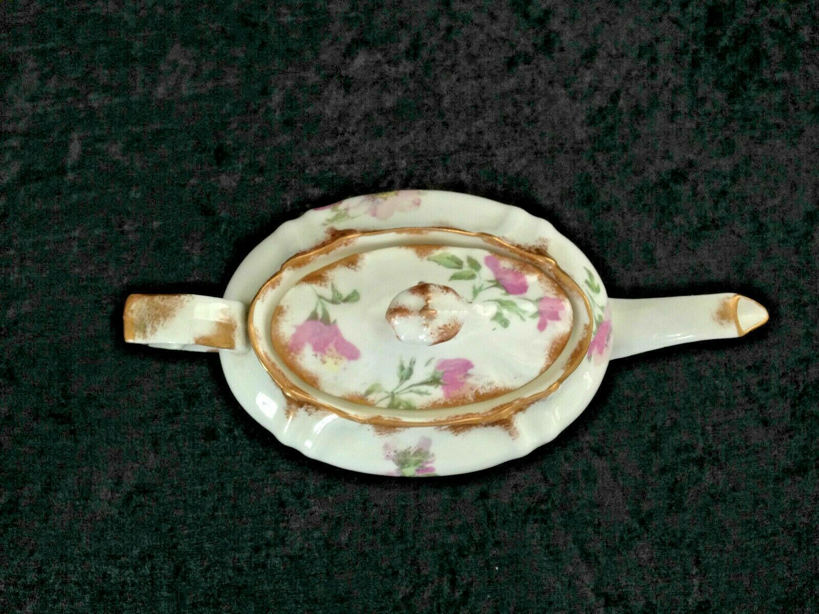 V.Rare C1887 1912 Edwardian Hammersley 12 Piece Bachelors Afternoon Tea Set Dresden Sprays photo 495.0