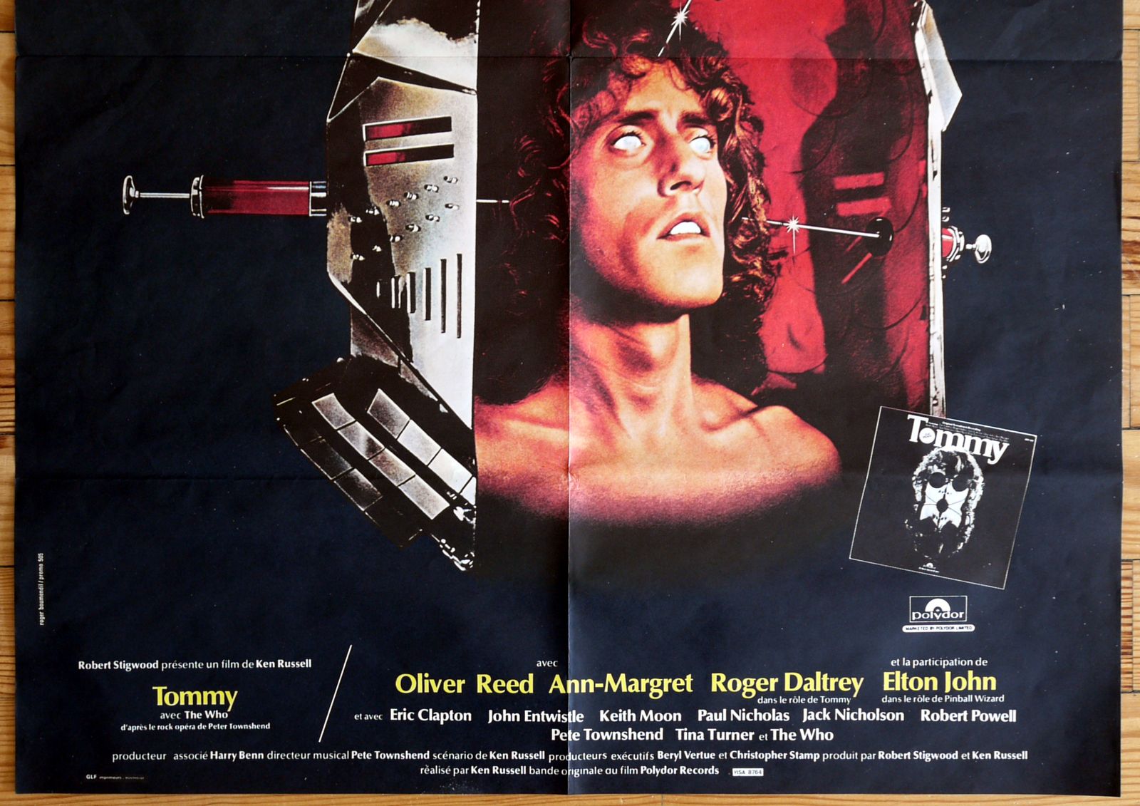 Movie Poster " Tommy" Peter Townshend, The Who photo for sale