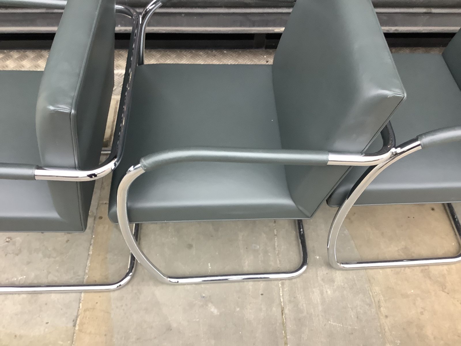 Set Of Knoll Brno Chairs By Ludwig Mies Van Der Rohe photo 4500.0