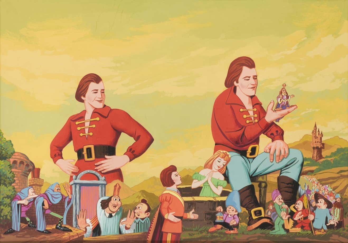 Gulliver's Travels, 1970s, Vintage photo Art