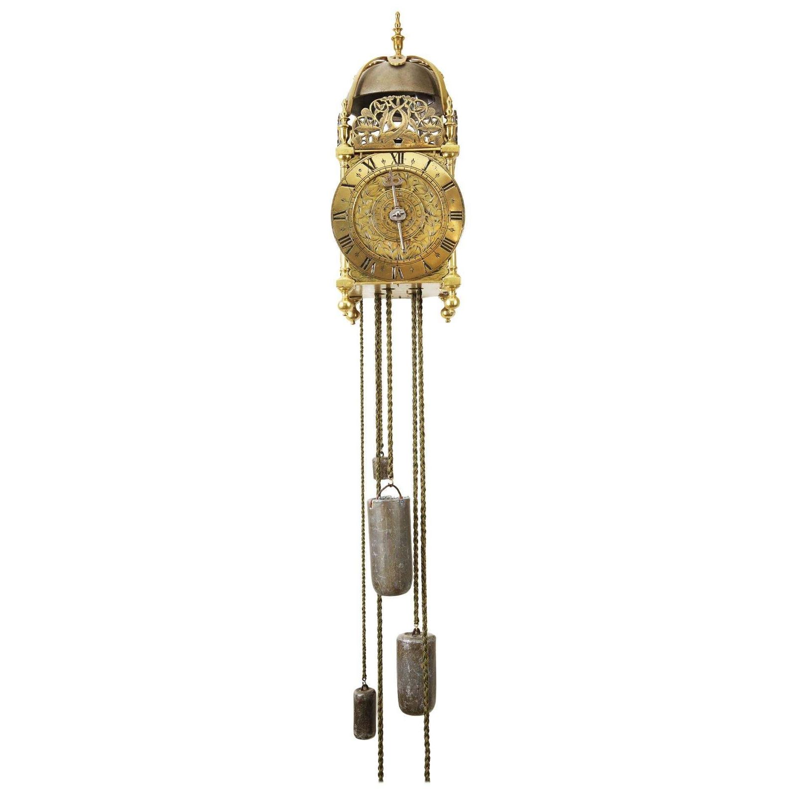 17th Century Lantern Alarm Clock By Johannes Quelch, Oxford photo for sale