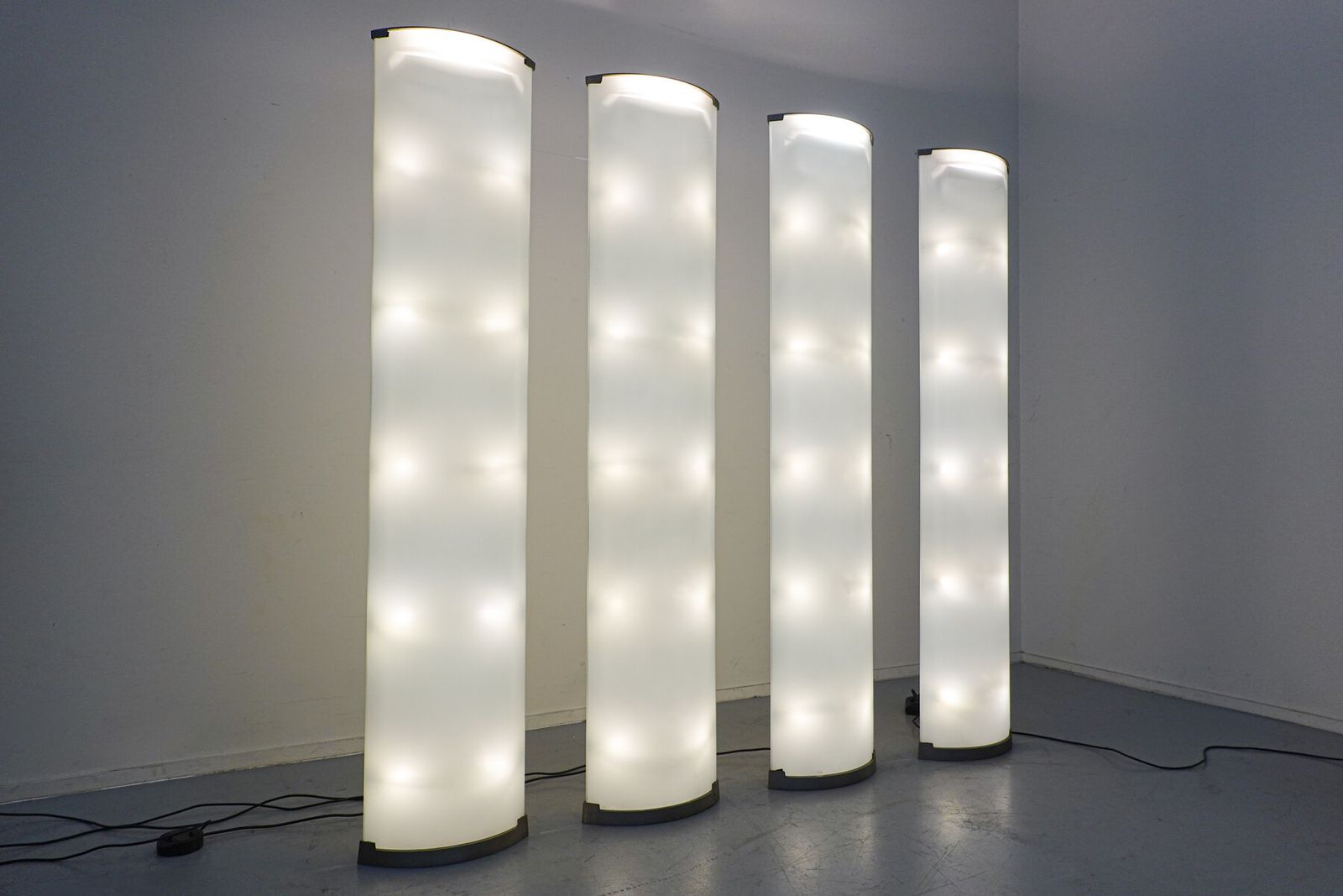 1960's Italian "Pirellone" Floor Lamps By Gio Ponti For Fontana Arte photo furniture