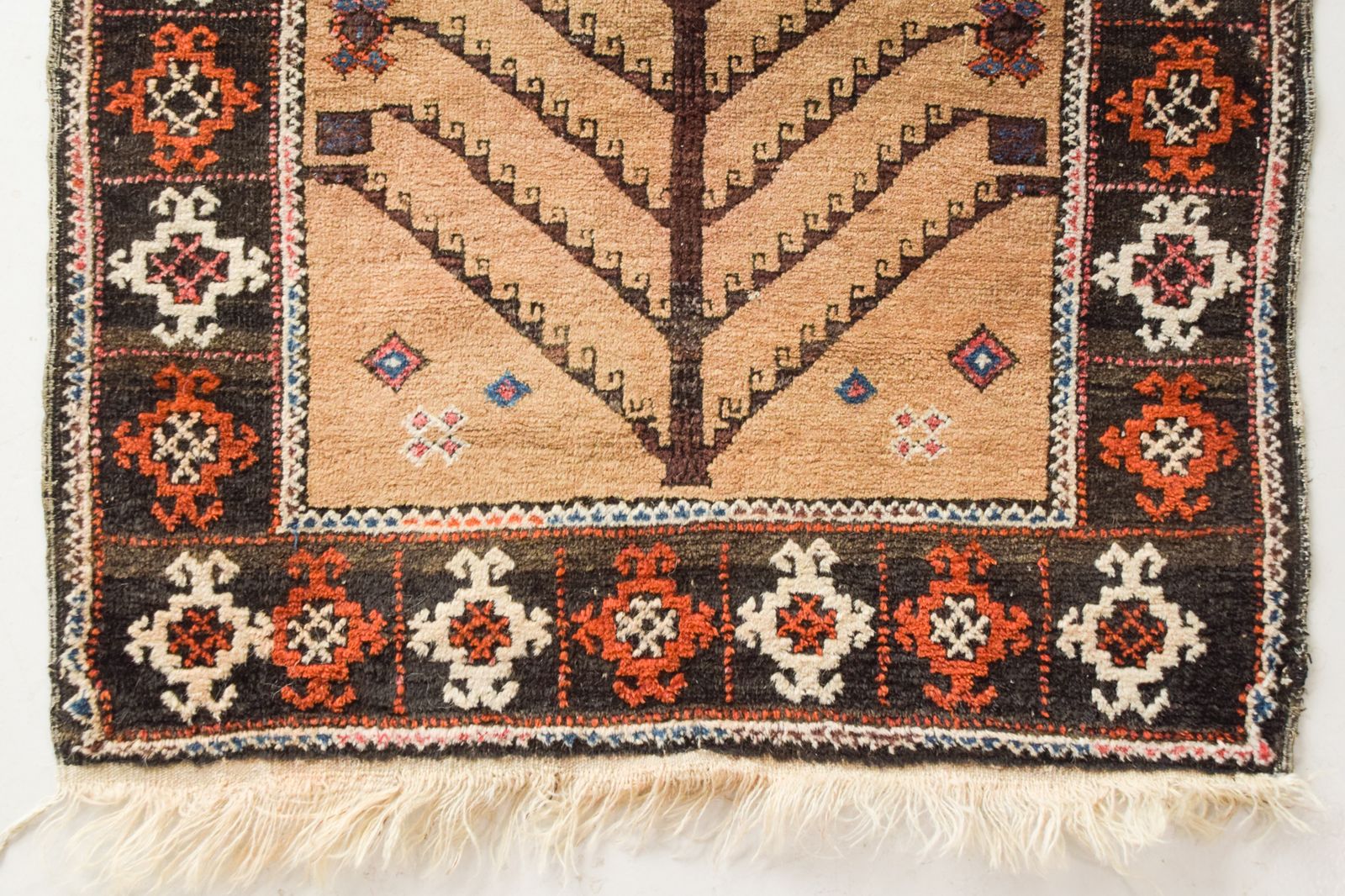 Interessant Handgeweven Afghaans Tapijt photo Textiel