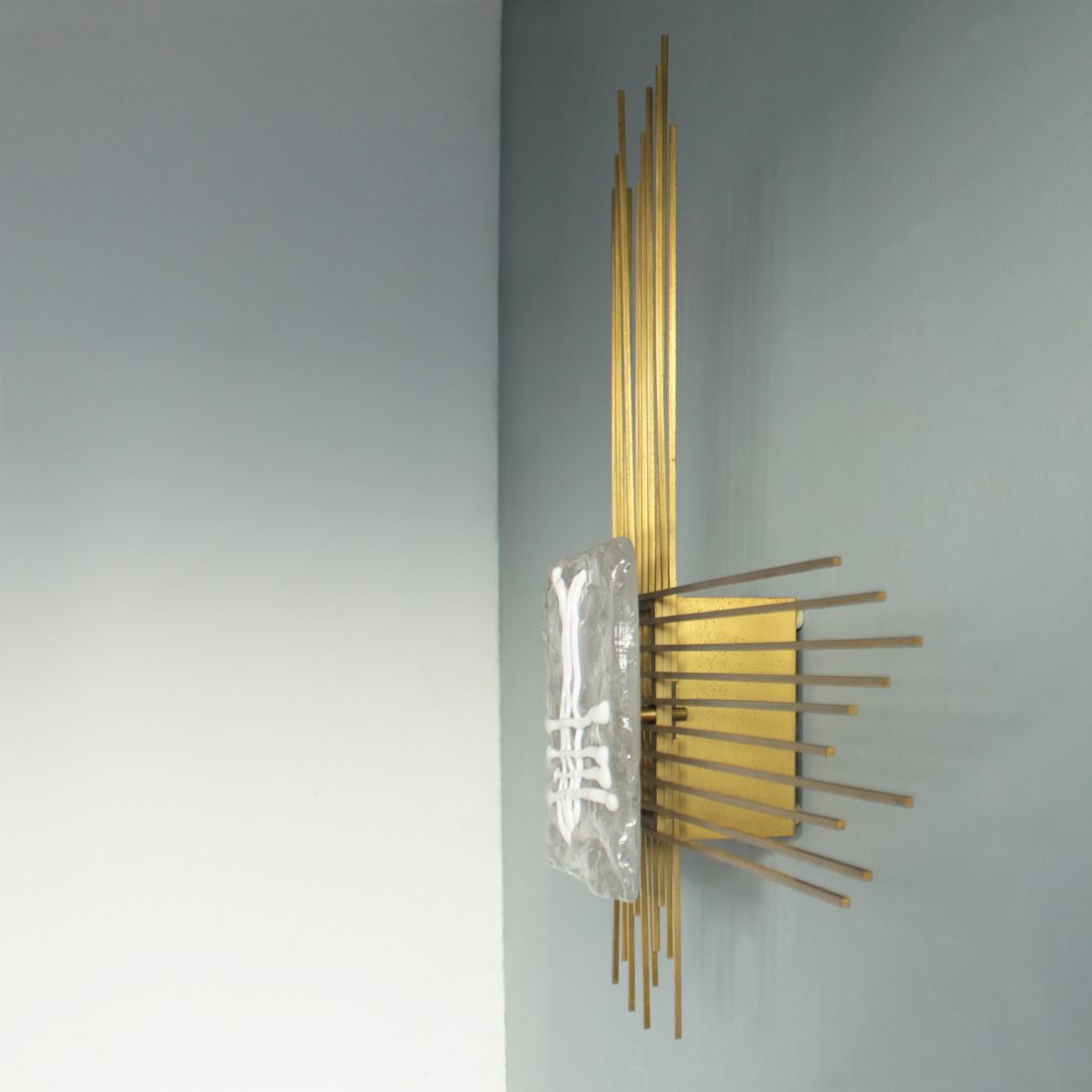 Sculpturele Wandlamp Van Angelo Brotto Voor Esperia Italy, Jaren 1960 photo buy