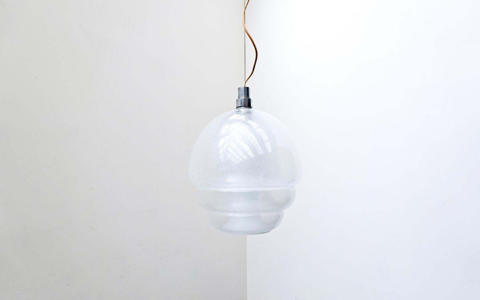 Mid Century Modern Pendant Light By Carlo Nason For Mazzega, Murano Glass, Italy photo furniture