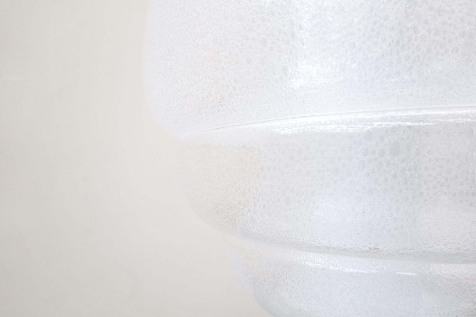 Mid Century Modern Pendant Light By Carlo Nason For Mazzega, Murano Glass, Italy photo for sale