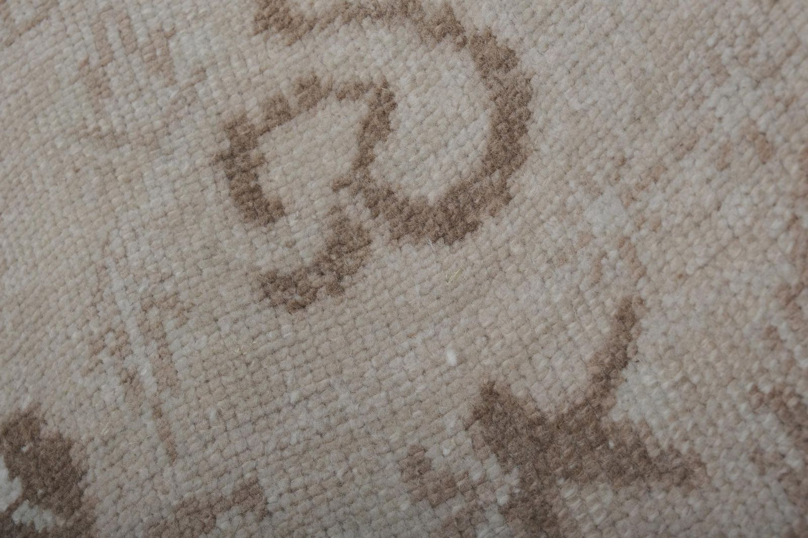 photo furniture Tribal Mid 20th Century Handmade Turkish Anatolian Accent Carpet In Tan