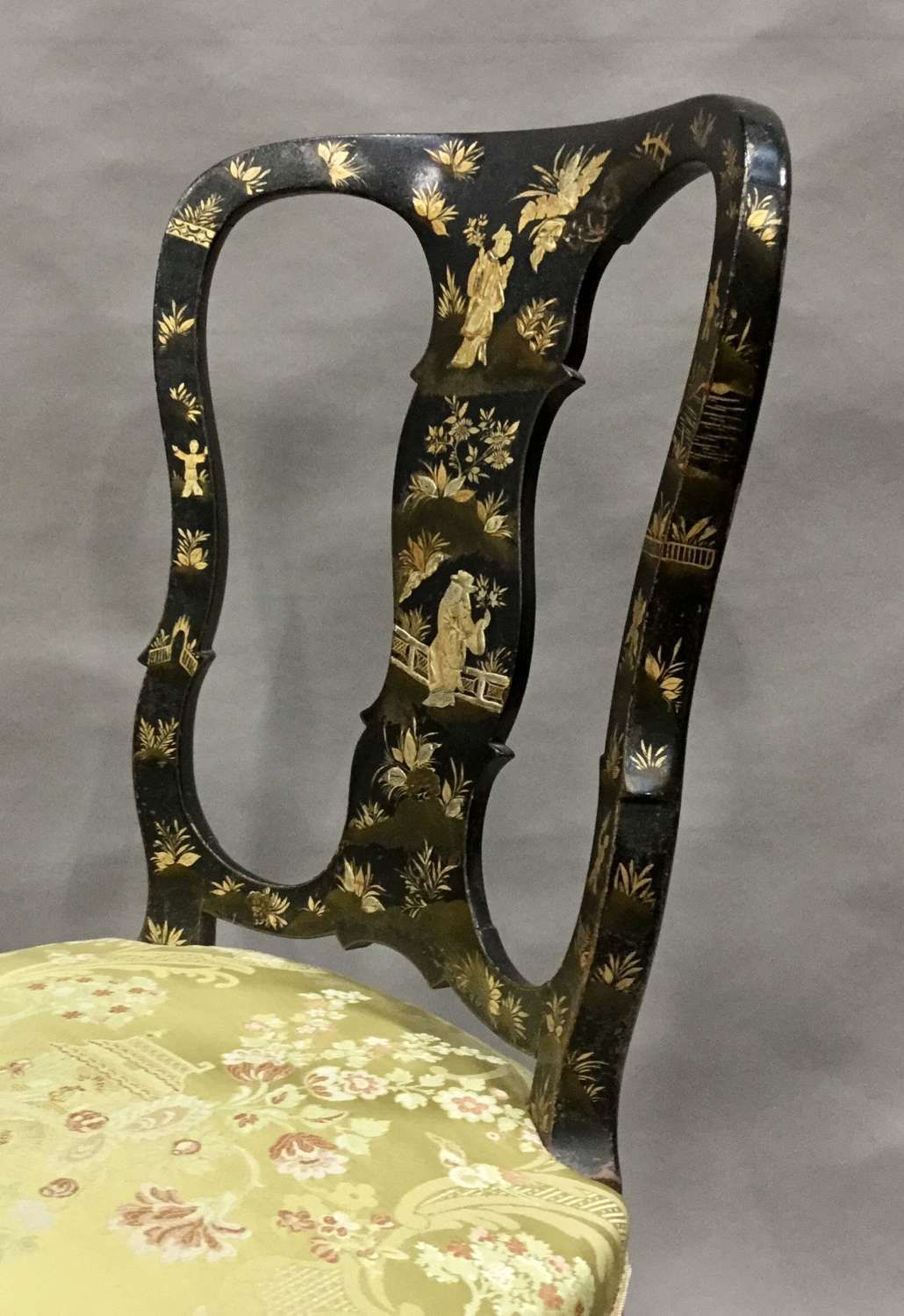 photo buy Stylish Late C18th Pair Of Dutch Lacquered Side Chairs