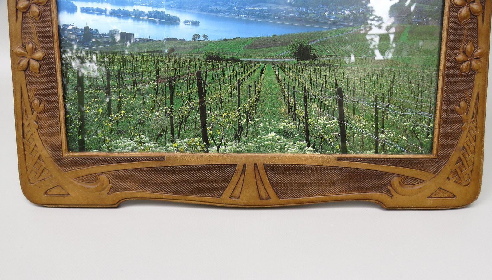 Home Decor Art Nouveau Picture Frame In Vulcanized Fibre photo