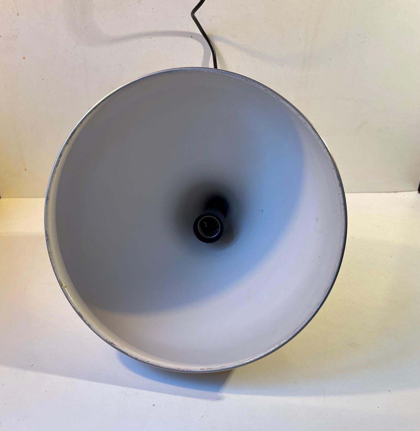 Jo Hammerborg Silhuet Brass Pendant Lamp Fog & Mørup 1970s photo Lighting