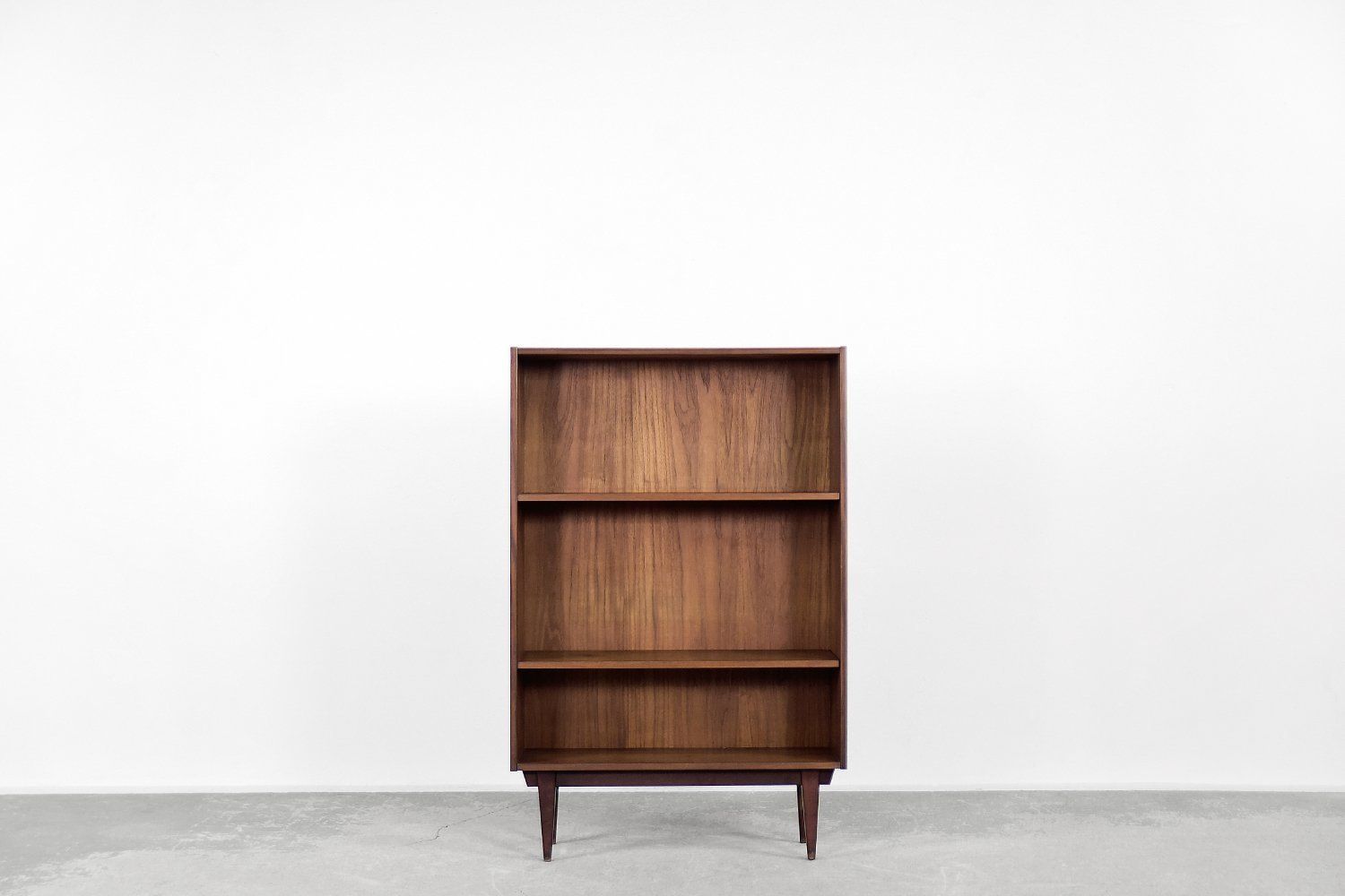 Mid Century Modern Swedish Teak Bookcase, 1960s