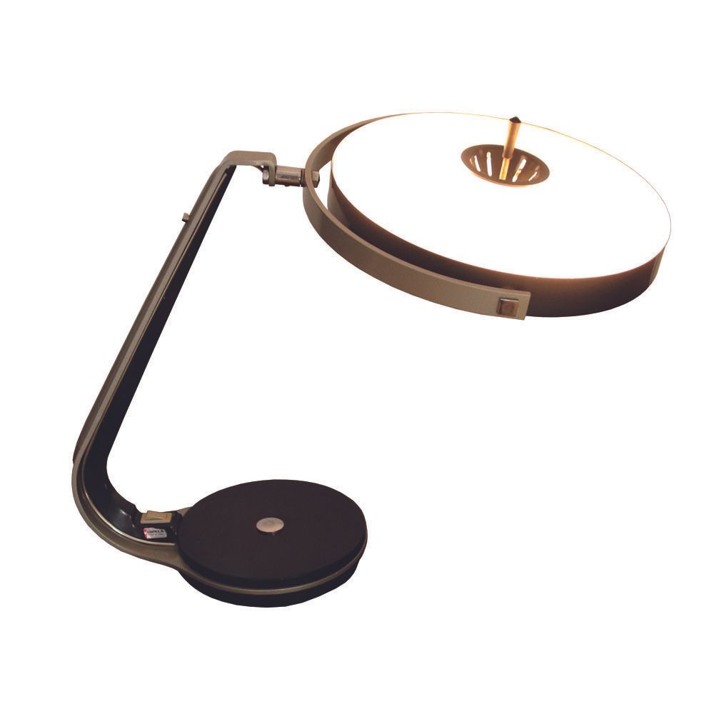 Lighting Ray/Cobra Desk Lamp From Lupela Madrid, 1970s photo