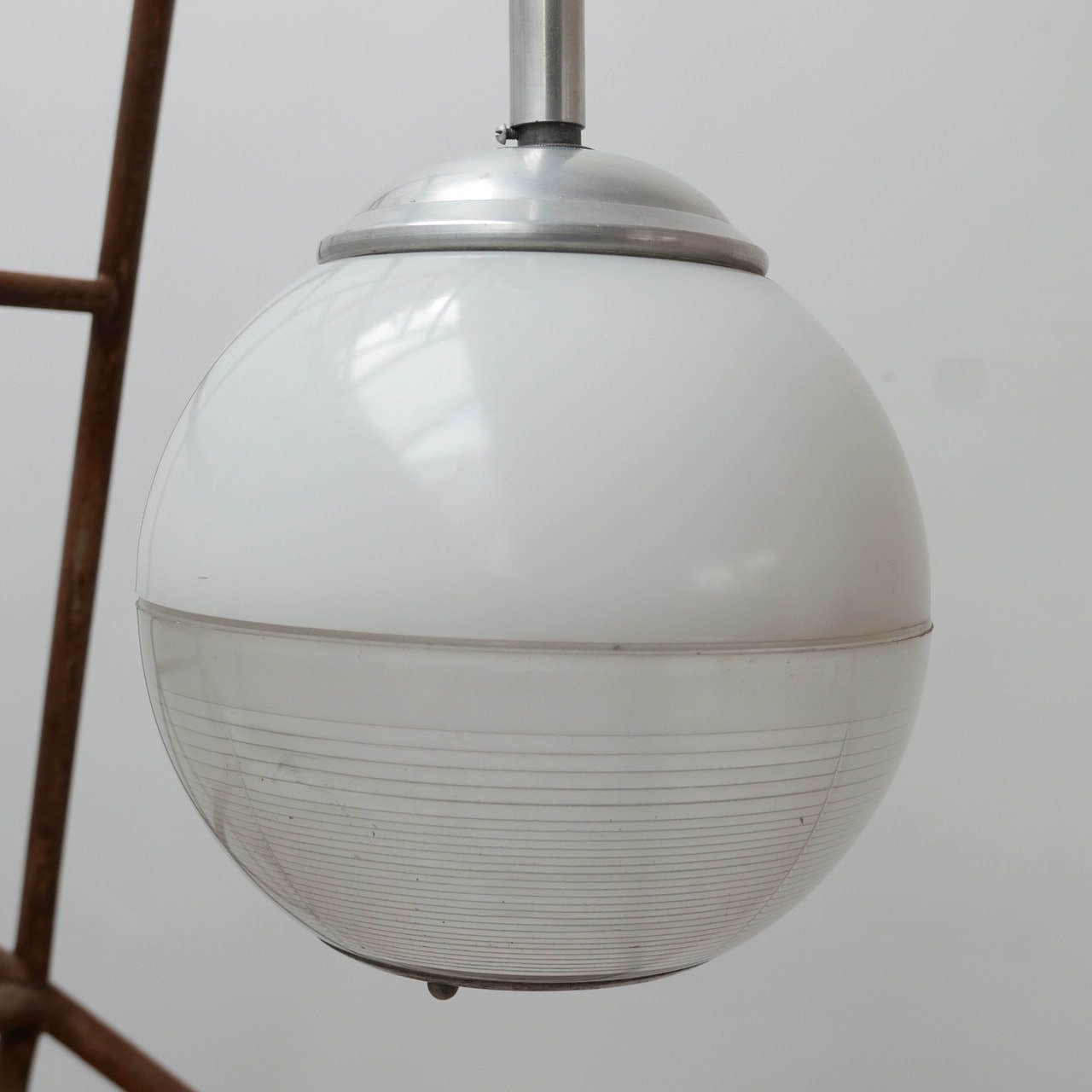 Mid Century French Holophane Globe photo furniture