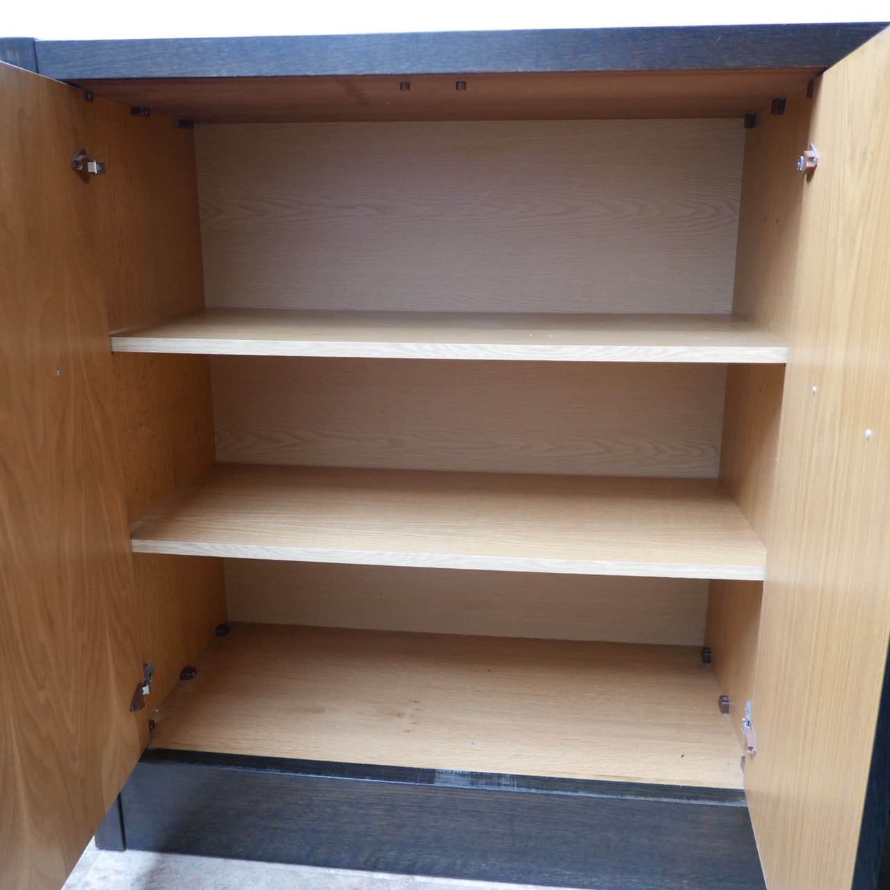 photo furniture Large Brutalist Mid Century Belgium Credenza