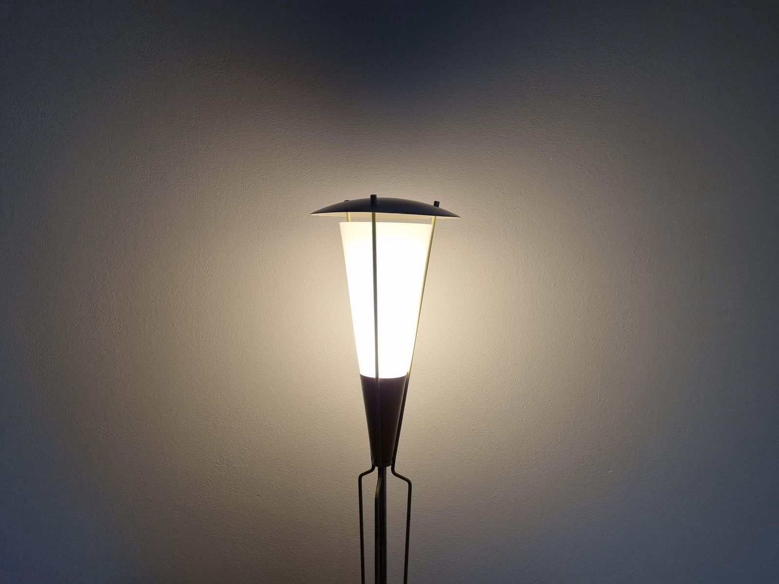 Rare Mid Century Floor Lamp In Style Of Stilnovo, 1960s photo 1090.0
