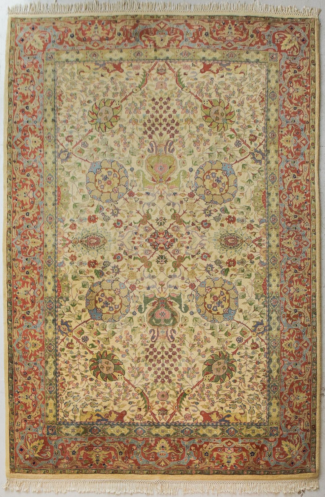 Magnificent Large Handwoven Rug Liberty & Co/Art Nouveau Style
