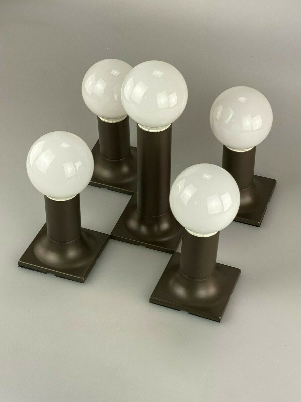 1960s 1970s Wall Lights Tube Wall Lamps By Rolf Krüger For Staff 60s 70s photo vintage