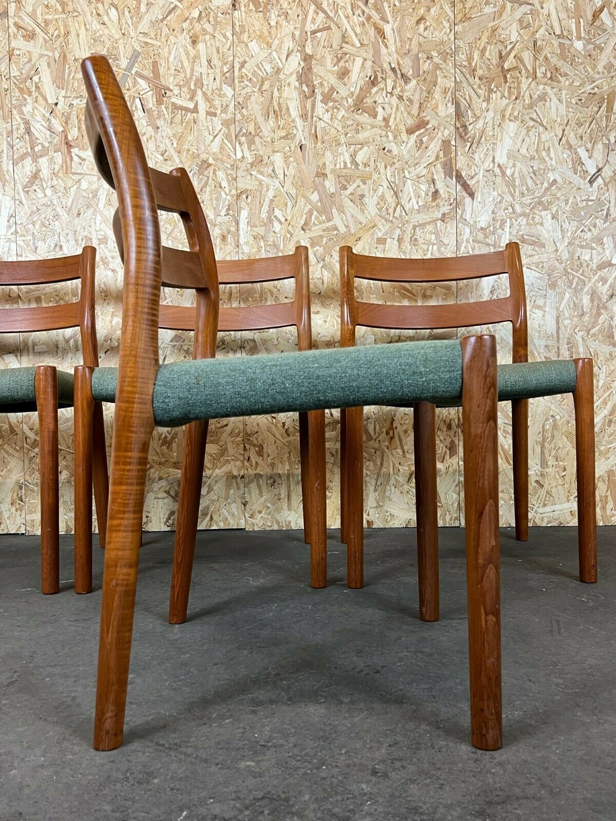4x 60er 70er Jahre Stühle Teak Dining Chair Niels O. Möller Für J.L. Møllers 60s photo buy