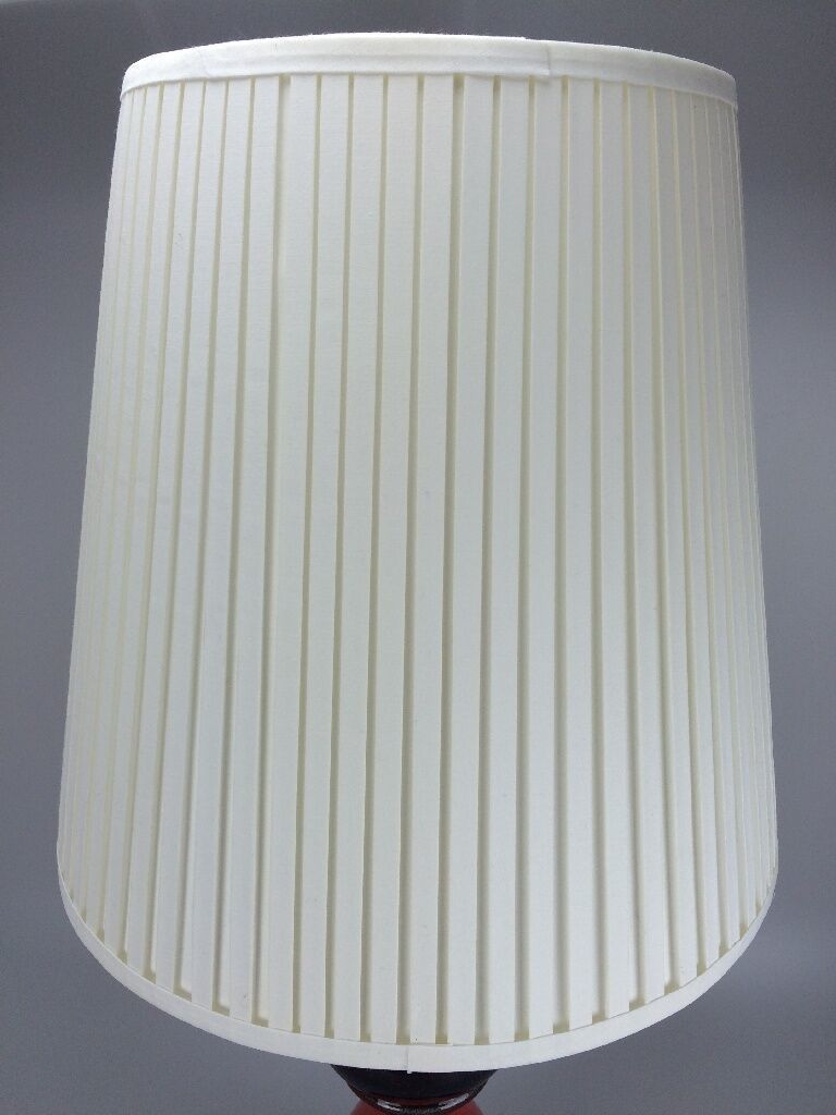 70er Jahre Lampe Leuchte Tischlampe Tischleuchte Keramik Space Age Design Rot photo for sale