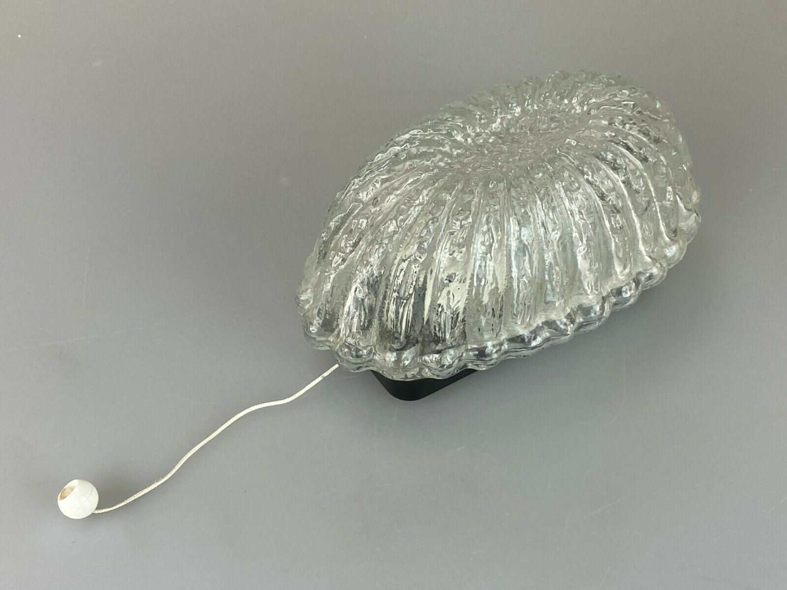 60er 70er Jahre Lampe Leuchte Wandlampe Wall Lamp Glas Space Age Design 60s 70s