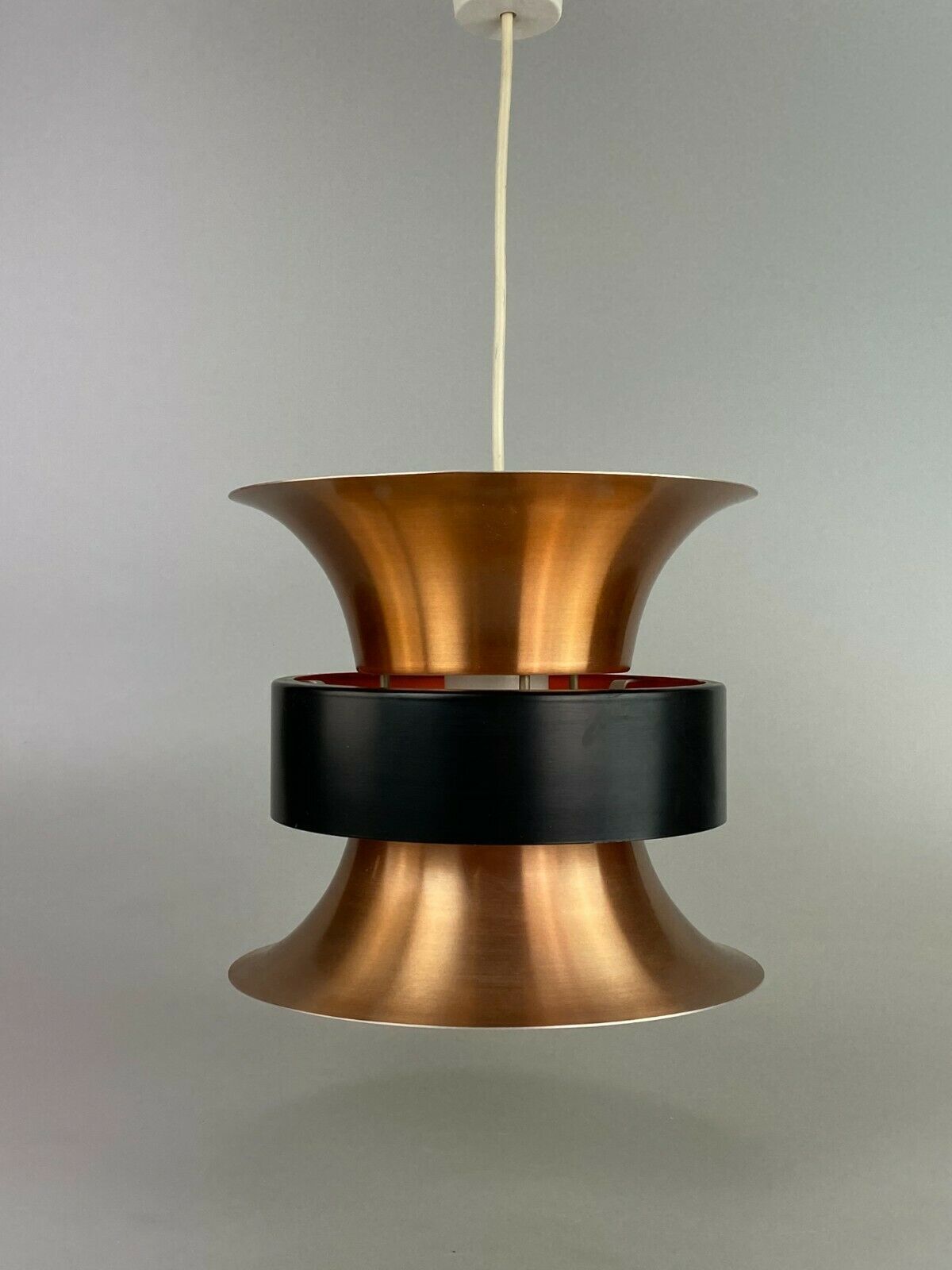 70s Lamp Light Hanging Lamp Ceiling Lamp Metal Space Age Design Veb 60s photo 191.0