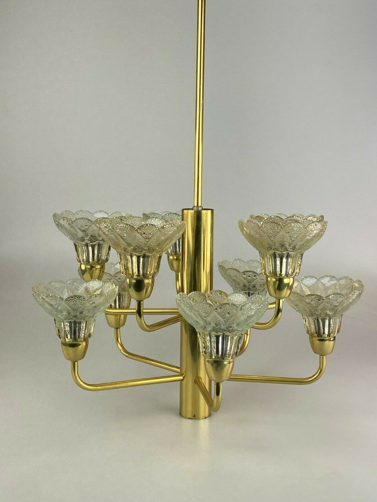 photo furniture 60s 70s Lamp Fixture Ceiling Lamp Chandelier Chandelier Glass Space Age