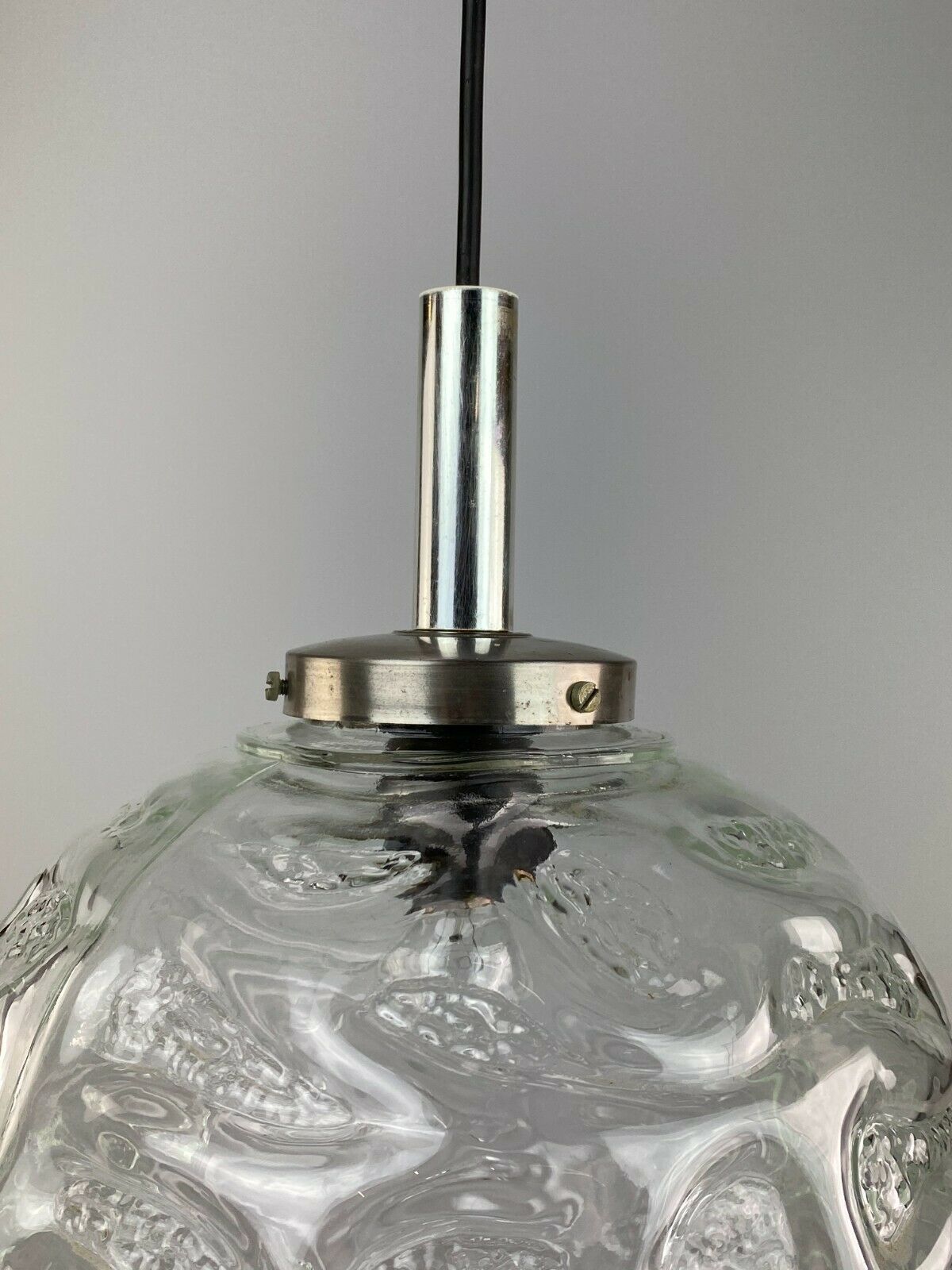 70s Lamp Lamp Ball Lamp Hanging Lamp Glass Ceiling Lamp Space Age Design photo furniture