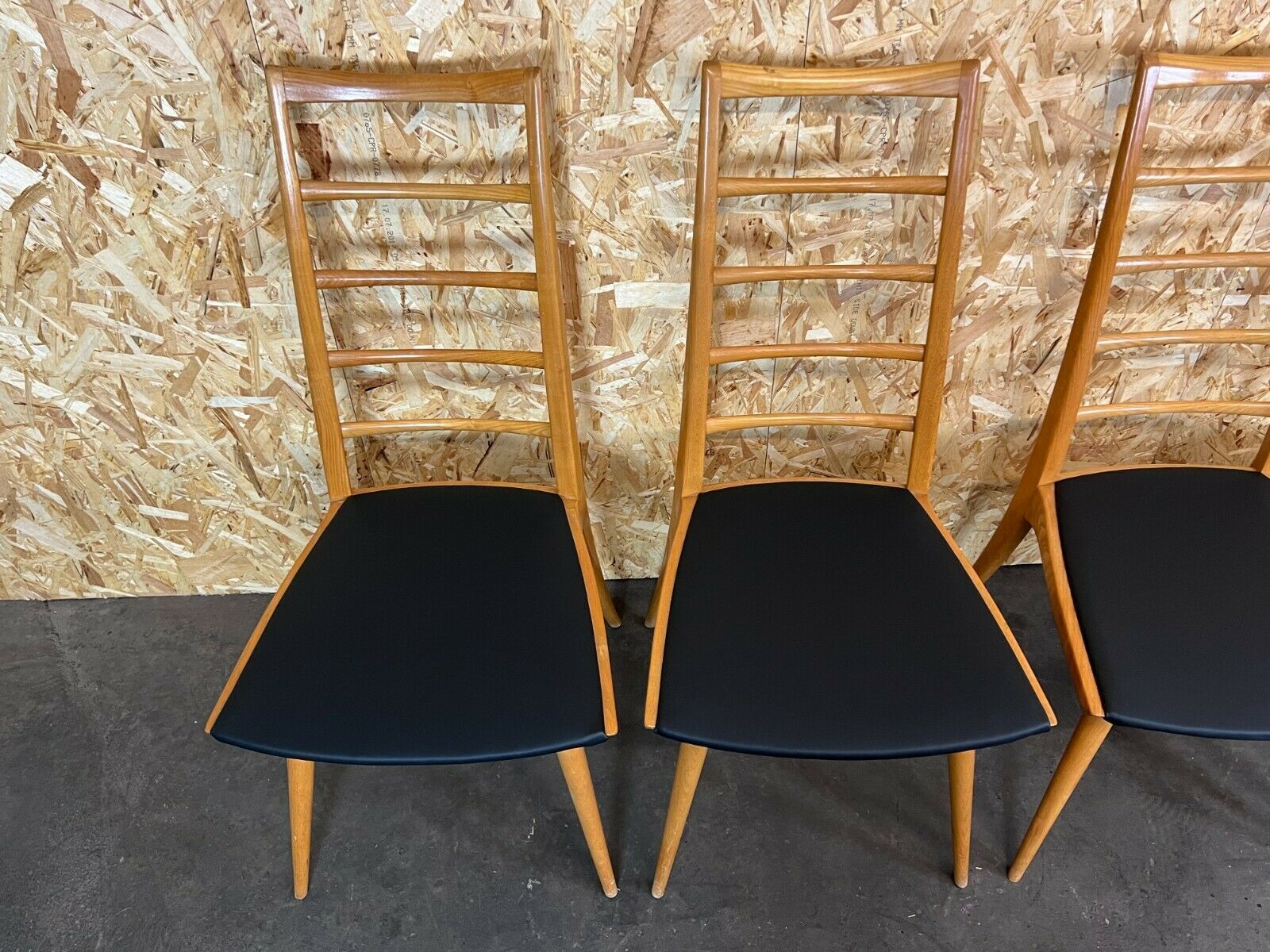 6x 60s 70s Chairs Chair Dining Chair Dining Chairs Danish Design 60s photo for sale